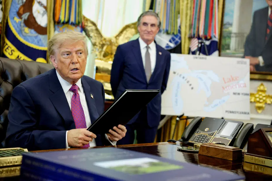 Trump Ontario Gölü'nü Amerika Gölü yaptı
