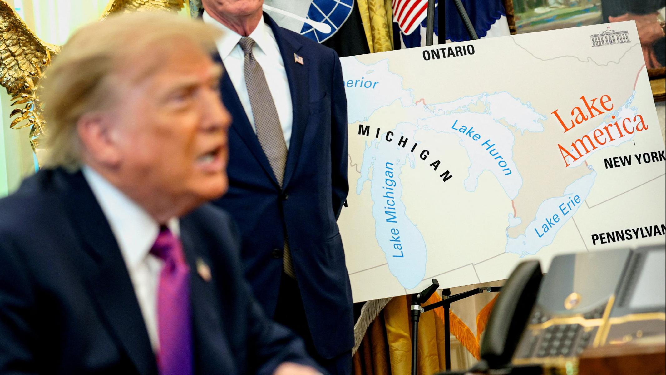 Trump kararnameyi imzaladı. Ontario Gölü artık "Amerika Gölü"