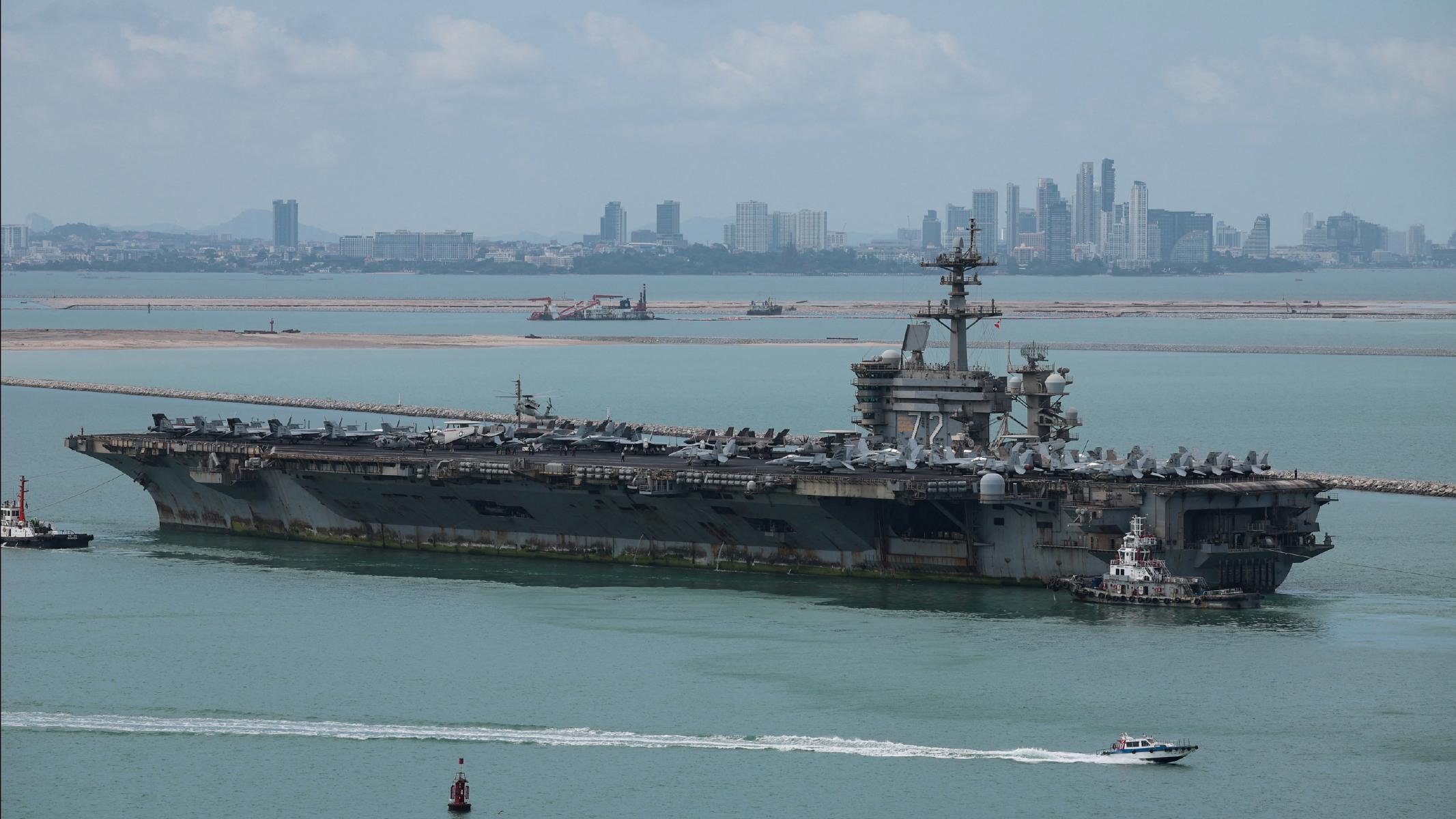 270 gün sonra karaya çıktılar. USS Abraham Lincoln Tayland'a ulaştı