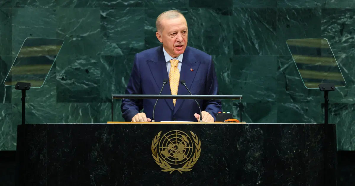 Cumhurbaşkanı Erdoğan'dan BM Genel Kurulu'nda Gazze çağrısı. "İsrail üzerinde baskı kurun"