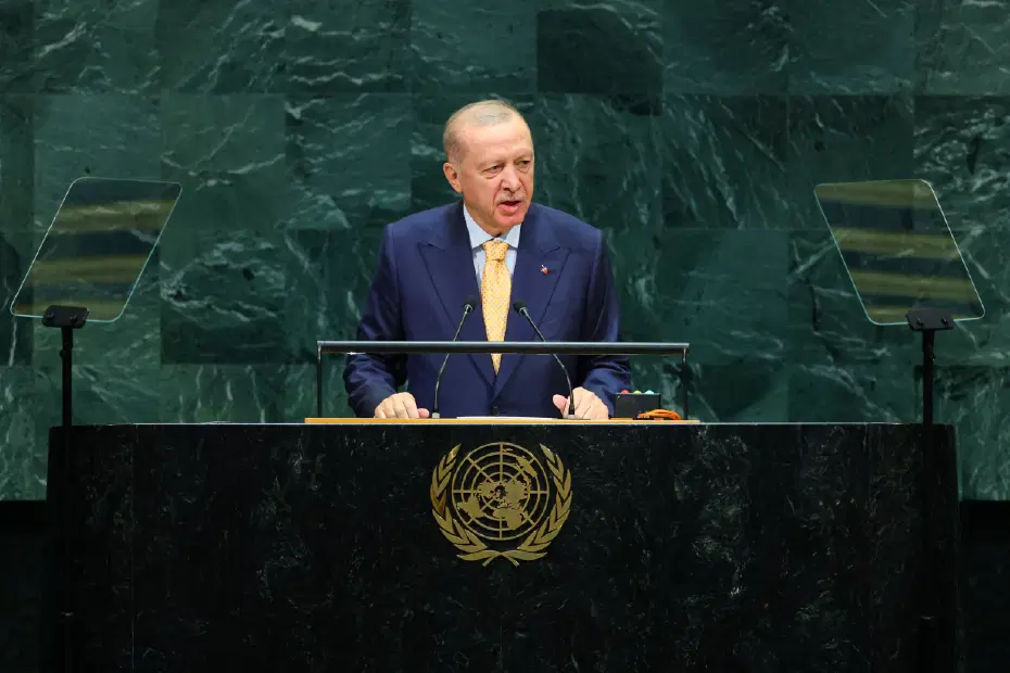 Cumhurbaşkanı Erdoğan'dan BM Genel Kurulu'nda Gazze çağrısı. 