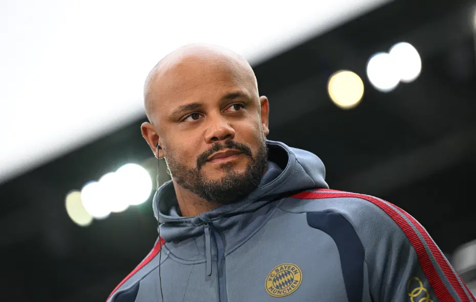 Bayern Münih Teknik Direktörü Vincent Kompany idmanda bayıldı