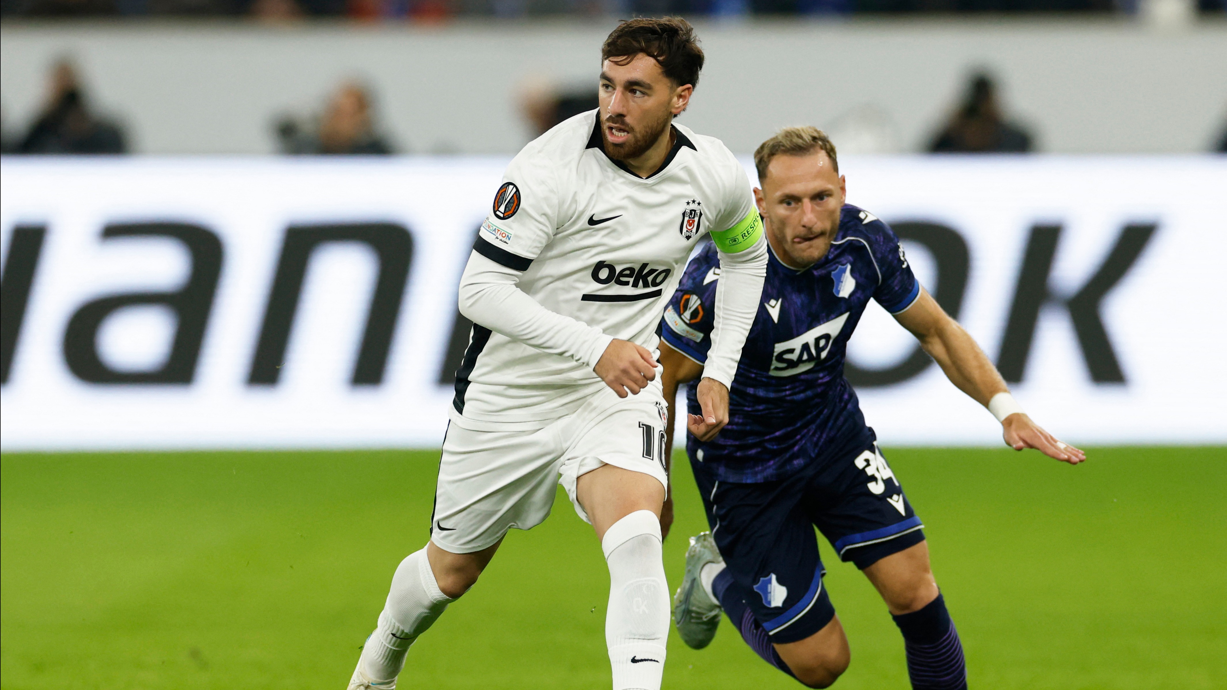 UEFA Avrupa Ligi heyecanı. Hoffenheim-Beşiktaş maçı