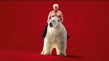 The Economist'ten "Kutup ayısına binen Trump" kapağı