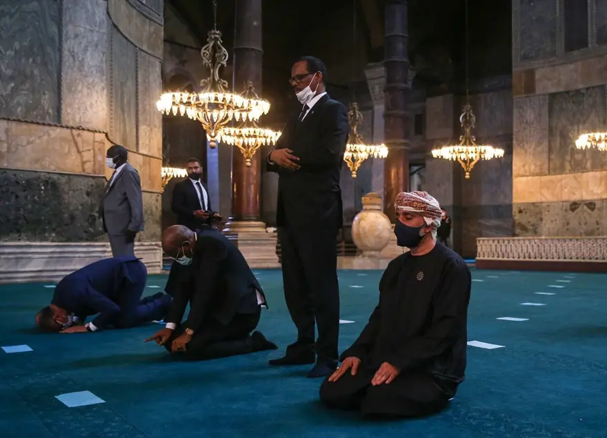 Büyükelçilere Ayasofya turu 12 Büyükelçilere Ayasofya turu 12