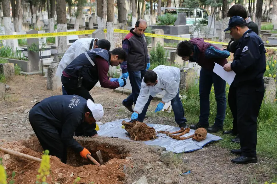 Çuval içerisinde insan kemikleri bulundu 3