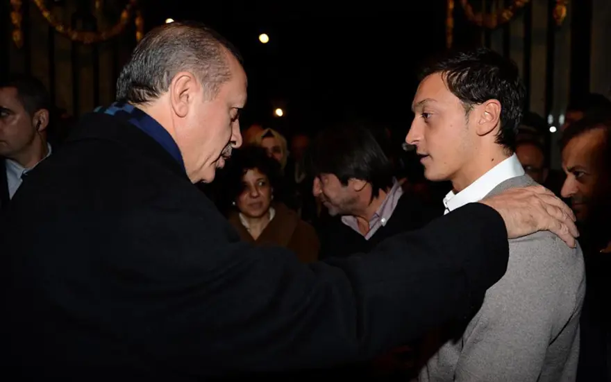 Erdoğan - Mesut Özil buluşması 