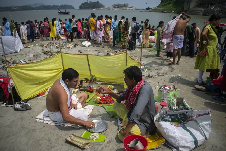 Hindistan'da Ashoka Ashtami Festivali kutlamaları yapıldı 22
