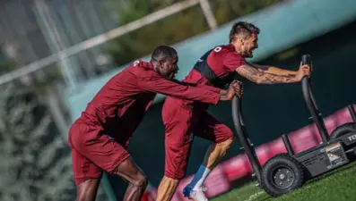 Trabzonspor, Rizespor maçı hazırlıklarını sürdürdü