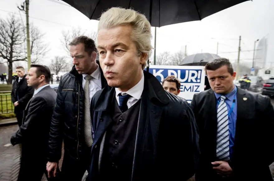 Irkçı lider Wilders'den Türkiye karşıtı gösteri 4