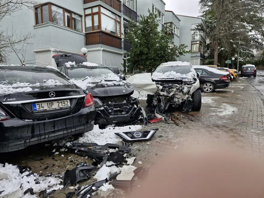 Sarıyer'de feci kaza: 1 ölü 1