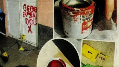 Tunceli'de kapıya yazılan nefret sözleri 'iltica oyunu' çıktı