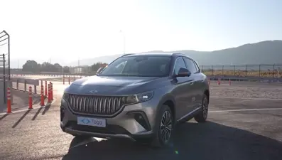 NTV ekibi TOGG ile test sürüşünde