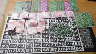 Kırşehir'de iş yerine kumar baskını