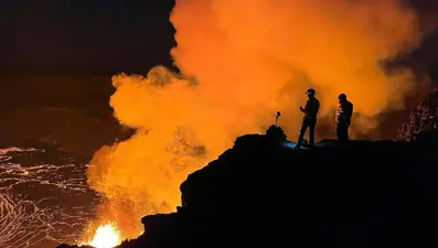 Kilauea 30'uncu kez patladı