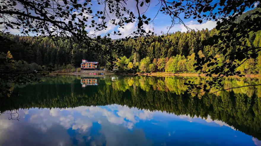 'Sakin Şehir' Şavşat'ta sonbahar güzelliği 1