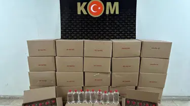 Ordu'da 600 litre etil alkol ele geçirildi