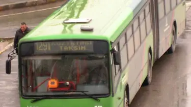 Geciken otobüs cep telefonuna gelecek