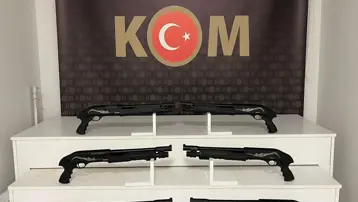 Kocaeli'de kaçak silah operasyonu: 6 pompalı tüfek ele geçirildi