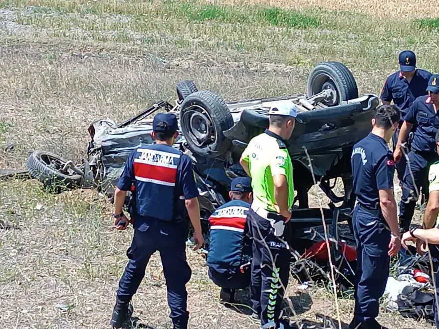 Yozgat'ta feci kaza: 2 ölü, 2 ağır yaralı 2