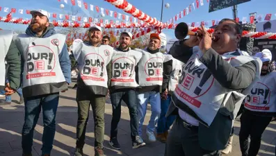 Ankara'da 'Büyük Eczacı Mitingi' düzenlendi