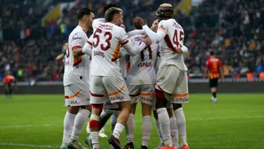 Süper Lig'de ilk yarıda 439 gol atıldı: Galatasaray en golcü takım oldu
