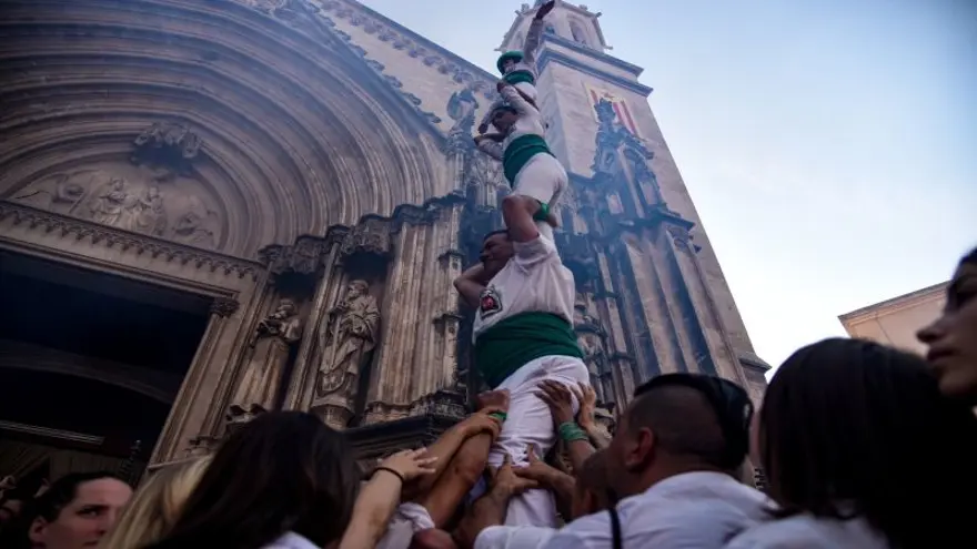 Els Castellers, insan kulesi festivali 2 Els Castellers, insan kulesi festivali 2
