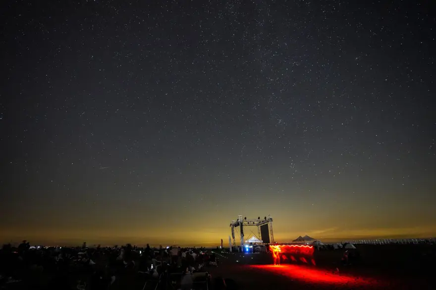 Bursa'da 20 bin kişinin katılımıyla "Perseid meteor yağmuru" izlendi 