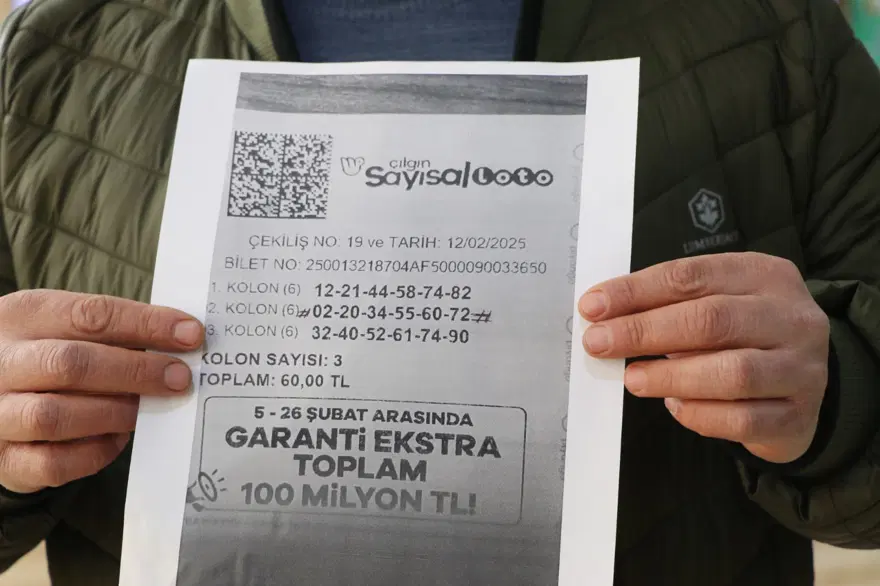 5 bilen emekli, sayısal lotodan 12,5 milyon TL kazandı: 3 yıldır sürekli oynuyor 3