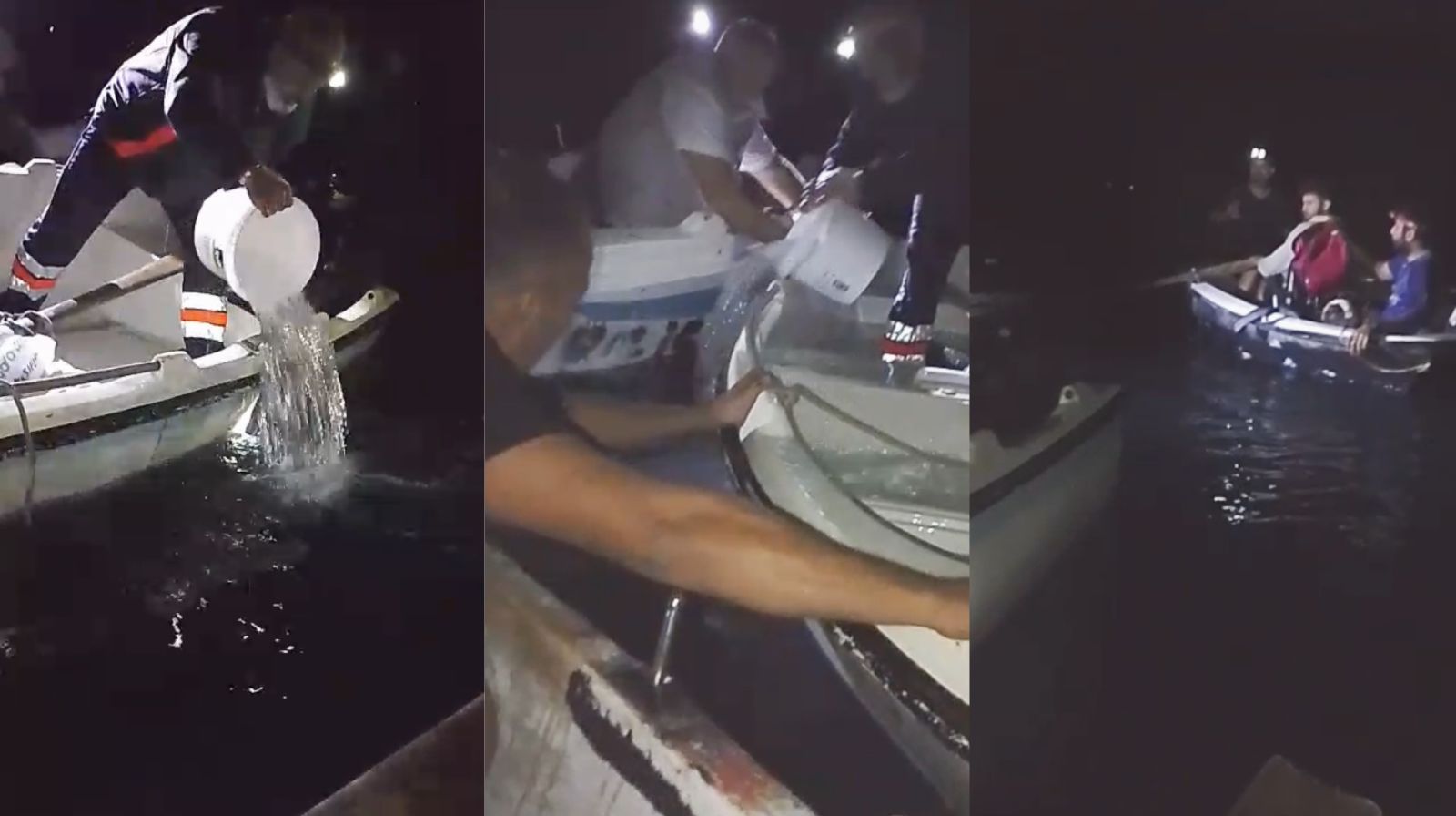 Amatör balıkçı teknesi alabora oldu... Denize düşen 2 kişi kurtarıldı