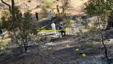 Antalya'daki orman yangını: Yanmış erkek cesedi bulundu