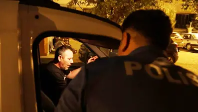 Polisten kaçan ehliyetsiz sürücü 3. kez alkolü yakalandı