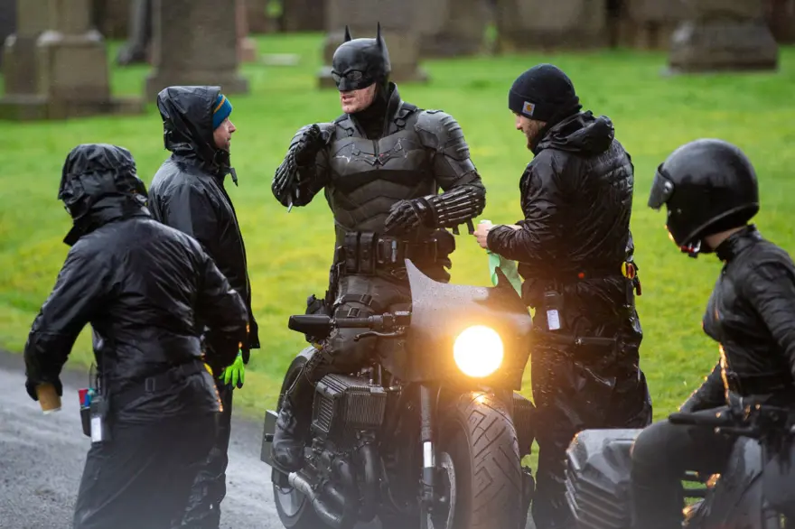 The Batman filminden ilk set fotoğrafları 6 The Batman filminden ilk set fotoğrafları 6