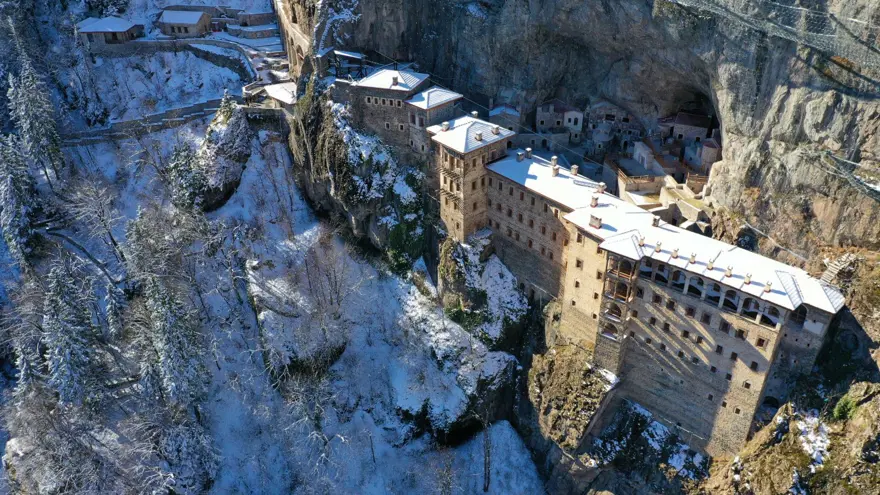 Sümela Manastırı Trabzon'a gelenlerin rotasında ilk sırada 13