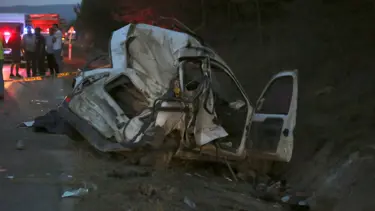Kastamonu'da feci kaza: 2 ölü, 5 yaralı
