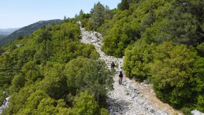 Antik yol doğaseverlerin yeni rotası oldu