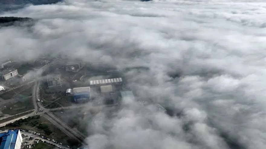 Düzce'de sis etkili oldu 2