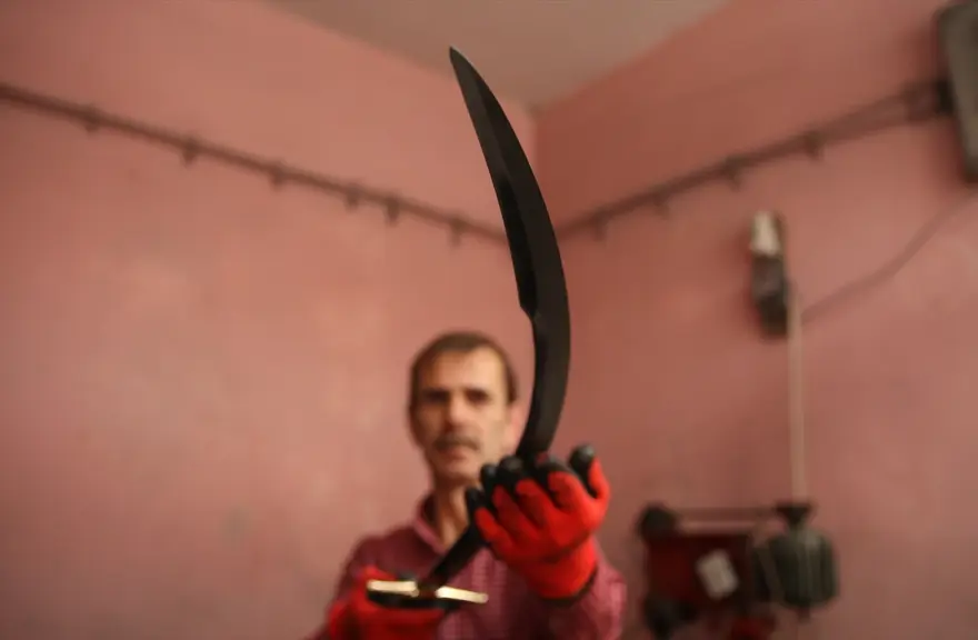 Bilal Erdoğan'a özel kılıç (Etnospor Kültür Festivali) 6