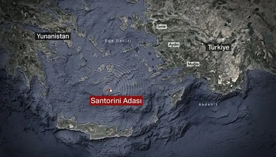 Santorini'deki deprem fırtınası Türkiye kıyılarını etkiler mi? Metre metre taşkın riski belirlendi Santorini'deki deprem fırtınası Türkiye kıyılarını etkiler mi? Metre metre taşkın riski belirlendi