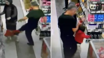 Markette küçük çocuğunu döven baba gözaltında