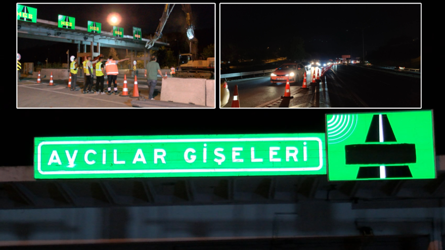 İstanbul trafiğinin en yoğun noktalarından biri... Avcılar gişeleri çift yönlü kapandı! 