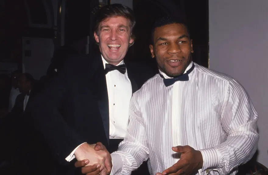 Yıllar önce Mike Tyson’ın DonaldTrump'ı dövmeye kalktığı iddia edildi 