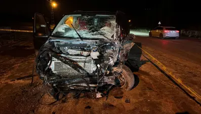 Amasya'da kafa kafaya feci kaza: Yedi yaralı