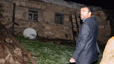 Bingöl depreminde 9 kişilik aile faciadan kurtuldu