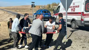 Karayazı’da trafik kazası: 1 yaralı