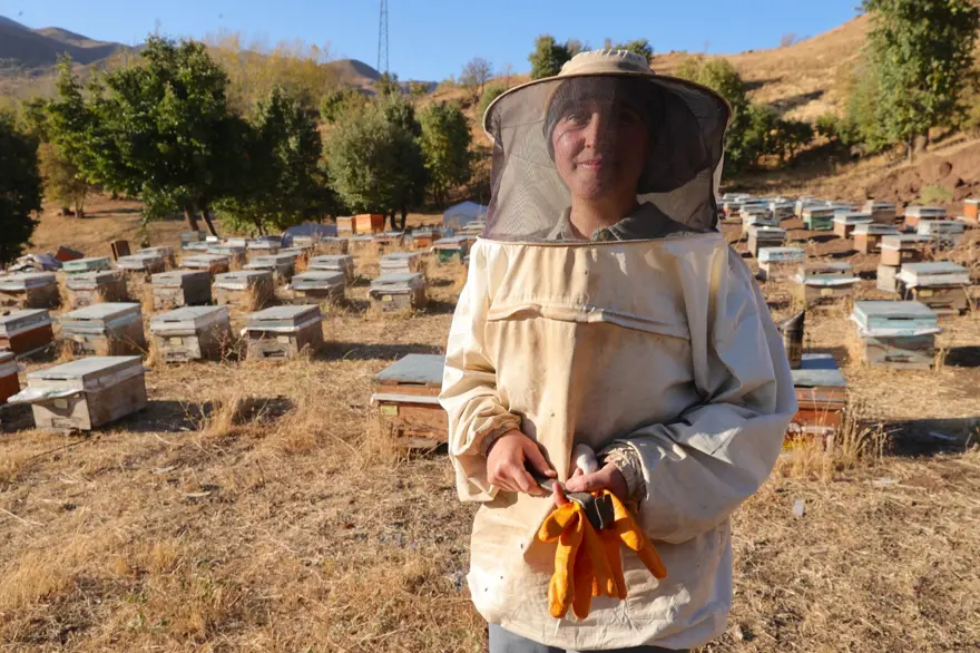 Şehirden köyüne döndü: Bu sezon 1 ton üretti 7