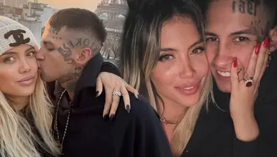 Wanda Nara ile L-Gante aşkında yeni dönem: Barıştılar