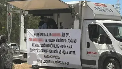 Önce aldatıldı sonra "Allah kurtardı" deyip lokma döktürdü