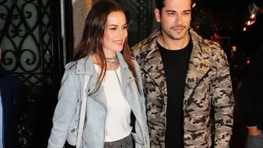 Fahriye Evcen ile Burak Özçivit Almanya'ya uçtu