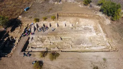 Diyarbakır’da1500 yıllık buluş | İçerisinde 46 mezar da var